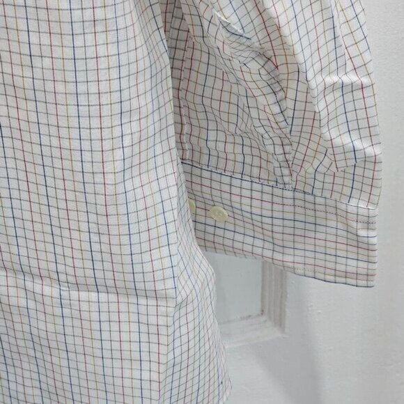 Pierre Cardin long sleeve shirt - Men's - Multi-Colored - 15 32/33 Full Cut - Picture 8 of 11